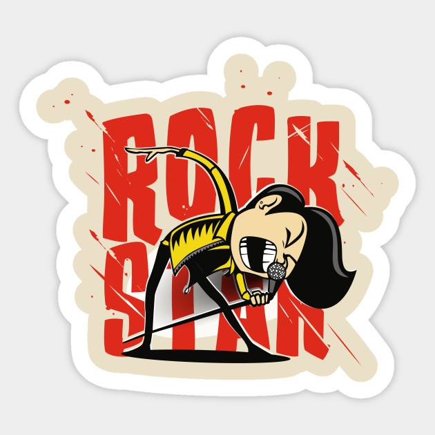 Rock Star Rockstar Sticker Teepublic