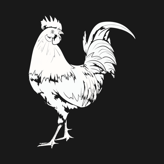 Rooster Chicken Cock by KAWAIITEE