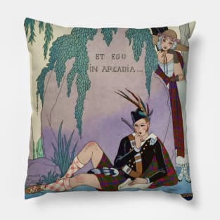 The Poet in Love Pillow