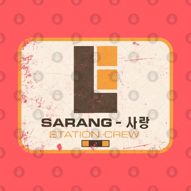 Sarang Station - distressed by spicytees