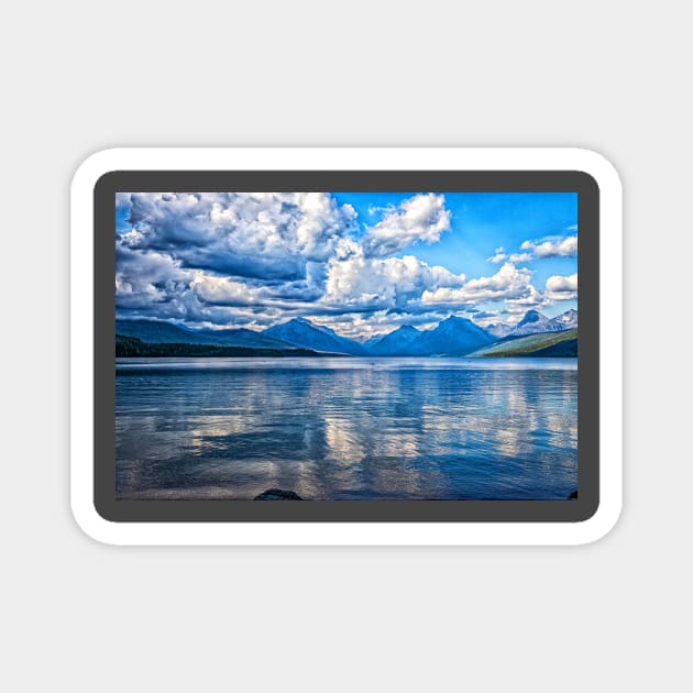 Lake McDonald, Glacier National Park Magnet by Gestalt Imagery