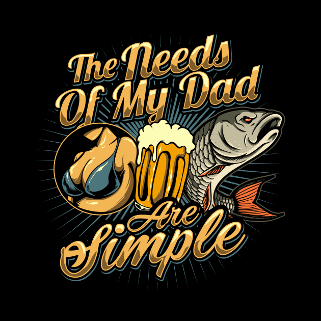 The Needs of my Dad are Simple by JOISDRAW ART