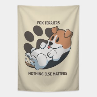 Fox terriers, nothing else matters Tapestry