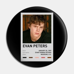 Evan Peters Pin