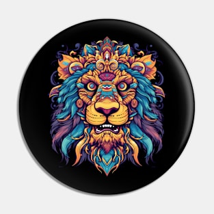 Fantasy Lion Pin