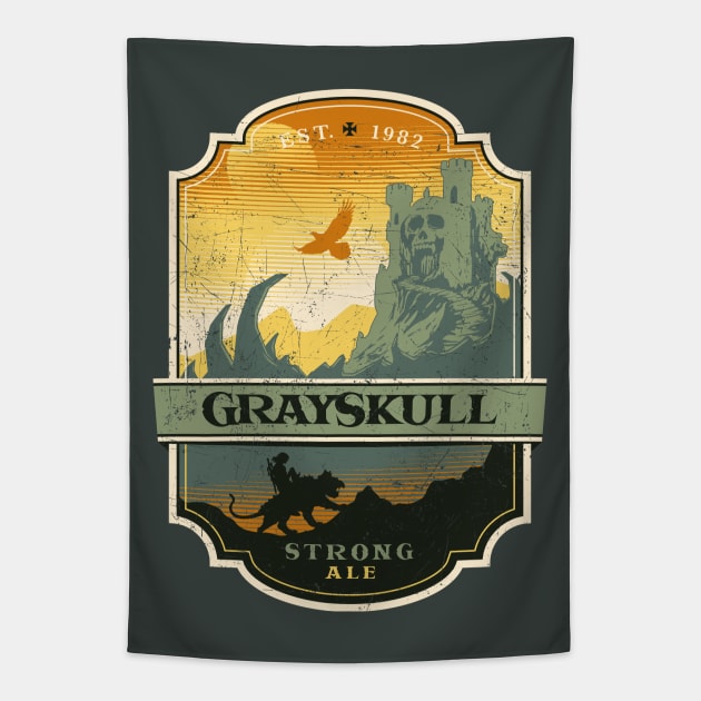 Grayskull Strong Ale Tapestry by djkopet