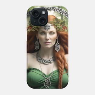 Celtic Goddess Danu Phone Case