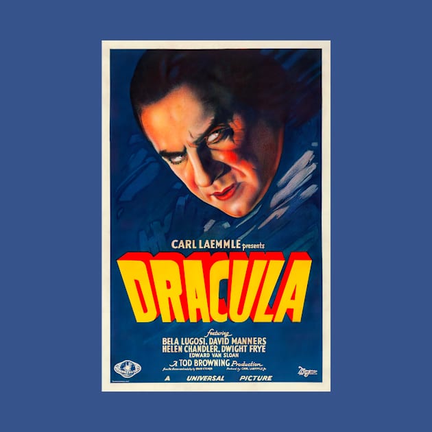 Bela Lugosi as Count Dracula Movie Poster by xposedbydesign