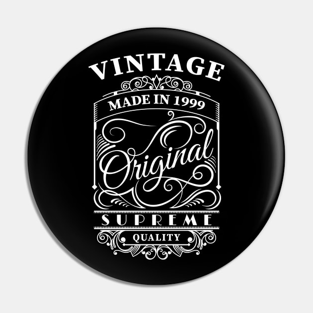 Vintage made in 1999 Pin by captainmood