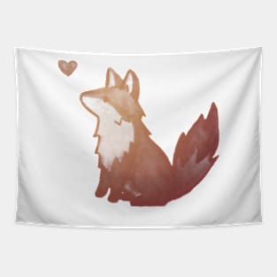 Red Fox Tapestry