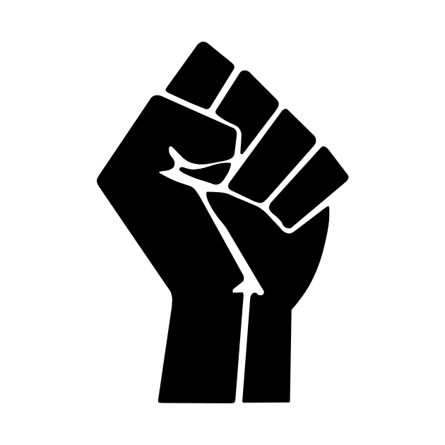 Raised Fist Black Lives by sweetsixty