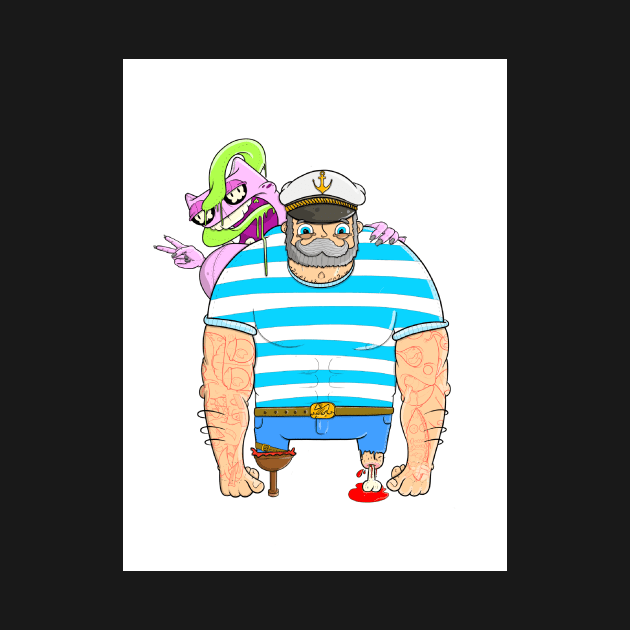 Sailor dude with homie by TRP613