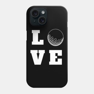 Love Golf Phone Case