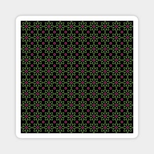 Flower pattern, version 30 Magnet