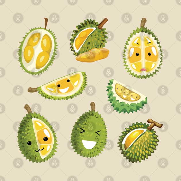 Durian Set by KewaleeTee