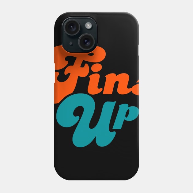 Fins Up, Miami Dolphins Phone Case by FanSwagUnltd