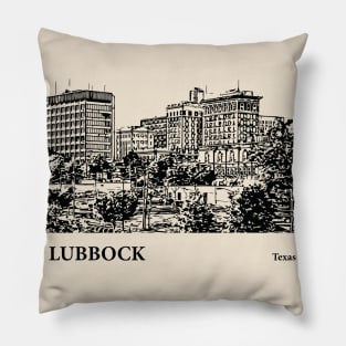 Lubbock - Texas Pillow