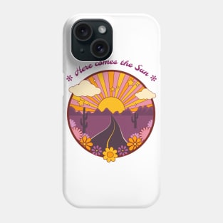 Here Comes the Sun - Retro Roadtrip Phone Case