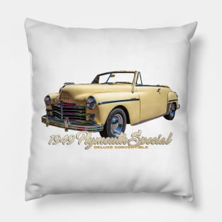 1949 Plymouth Special Deluxe Convertible Pillow