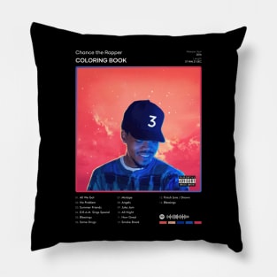 Chance the Rapper - Coloring Book Tracklist Album Pillow