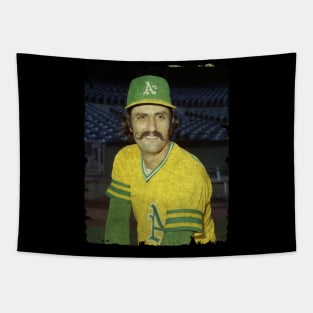 Rollie Fingers in Oakland Athletics Tapestry