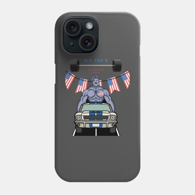 Big Ted’s Phone Case by Benjamin Customs