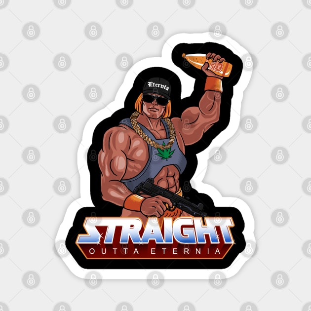 Straight Outta Eternia Magnet by mashuptees