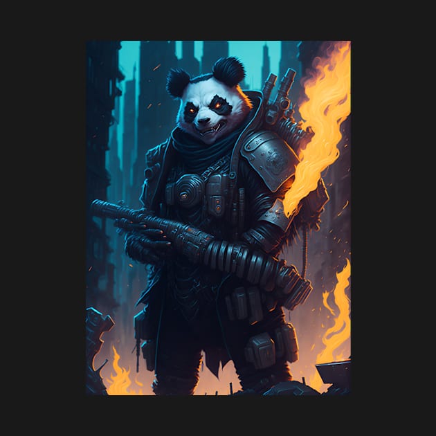 Pandamonium Blaze by star trek fanart and more