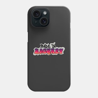 Made in Hackney I Garffiti I Neon Colors I Red Phone Case