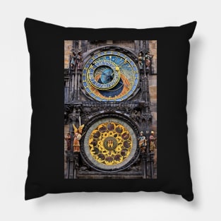 The astronomical clock of Prague Pillow