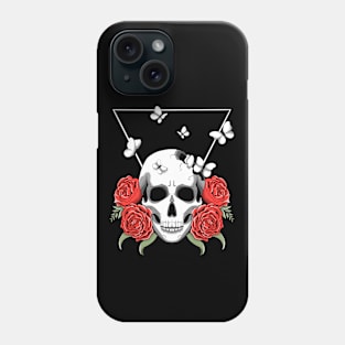 Floral Skull Phone Case