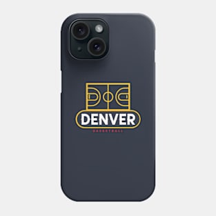 Denver Basketball Phone Case