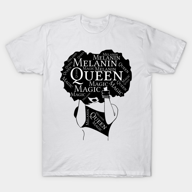 Discover Melanin Queen African American - Melanin Queen - T-Shirt