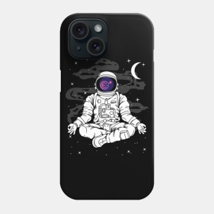 Astronaut Yoga Evergrow EGC Coin To The Moon Crypto Token Cryptocurrency Blockchain Wallet Birthday Gift For Men Women Kids Phone Case