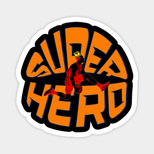 SUPER HERO BASKETBALL Magnet