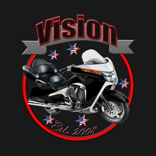 Vision U.S.A. Star Motorcycle T-Shirt