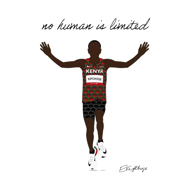 Eliud Kipchoge no human is limited by BreanRothrock