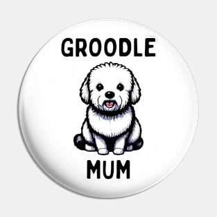 Groodle Mum Pin