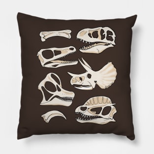 Dino Skulls Pillow