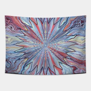 Boho Style Abstract Festive Mandala Pattern Tapestry