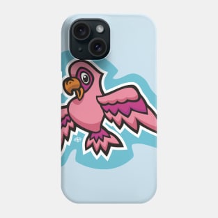 Little Pink Parrot Phone Case