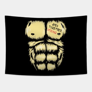 Apes Together Strong Gme Amc Ape Gorilla To the moon Tapestry