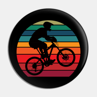 Vintage Bike Design Pin