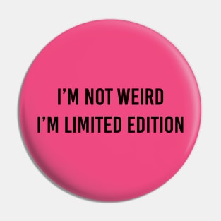 limited edition Pin