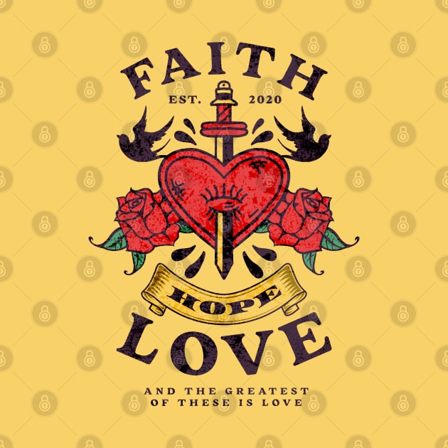 Faith Love Hope by Church Store