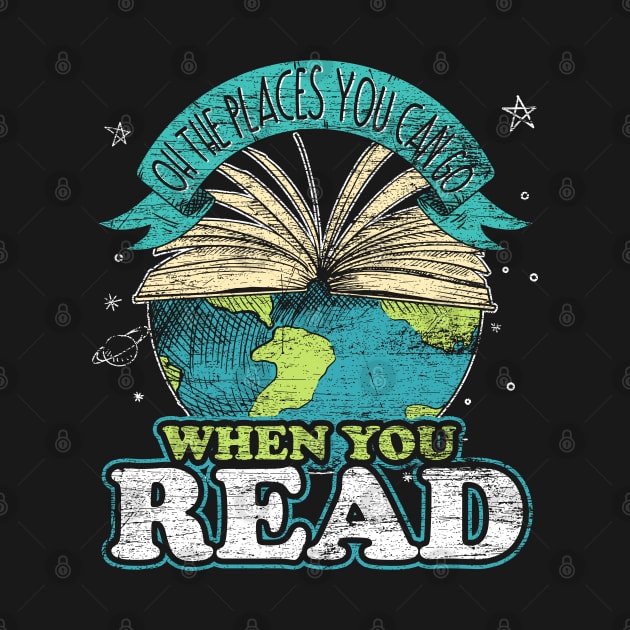 reading book retro by ShirtsShirtsndmoreShirts