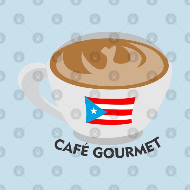 Boricua Cafe Gourmet Puerto Rican Coffee Barista Latino Food by bydarling