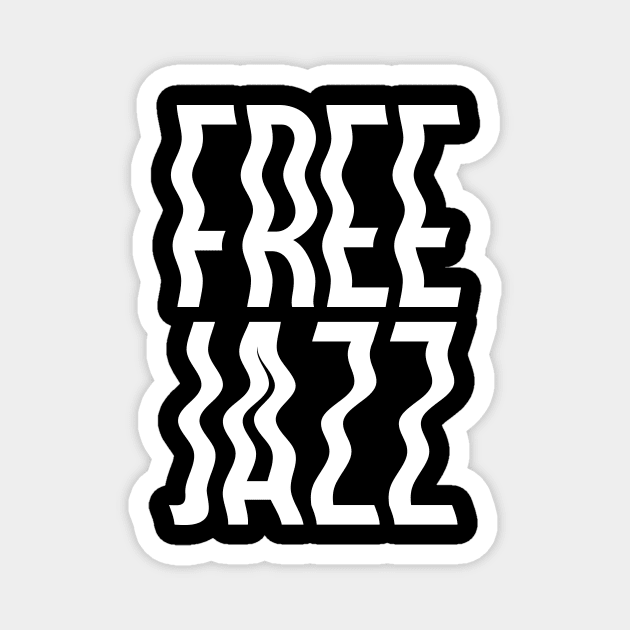 Free Jazz Magnet by lkn