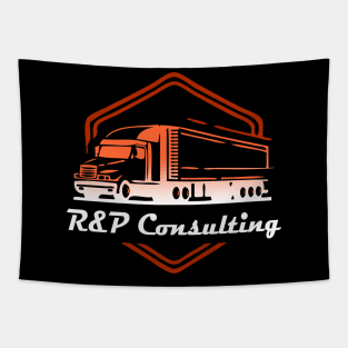 R & P Consulting Company Logo Tapestry