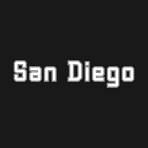 San Diego by bestStickers